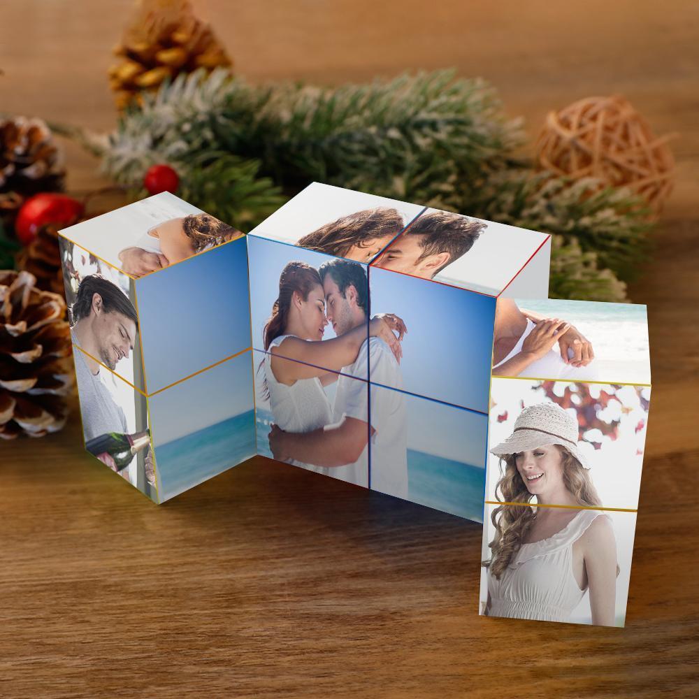 Folding Picture Cube Custom Christmas Gifts