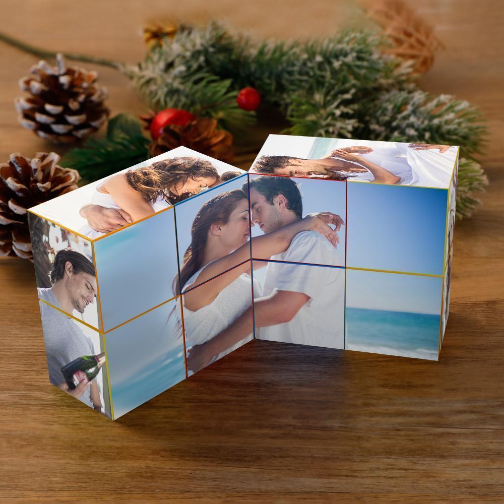 Folding Picture Cube Custom Christmas Gifts