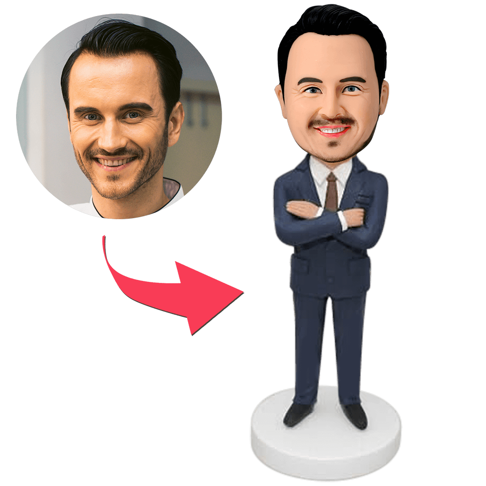 Cool Doctor With Stethoscope Custom Bobblehead Best Gift For Him