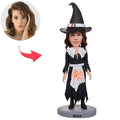 Halloween Gifts - Witch Custom Bobblehead With Engraved Text