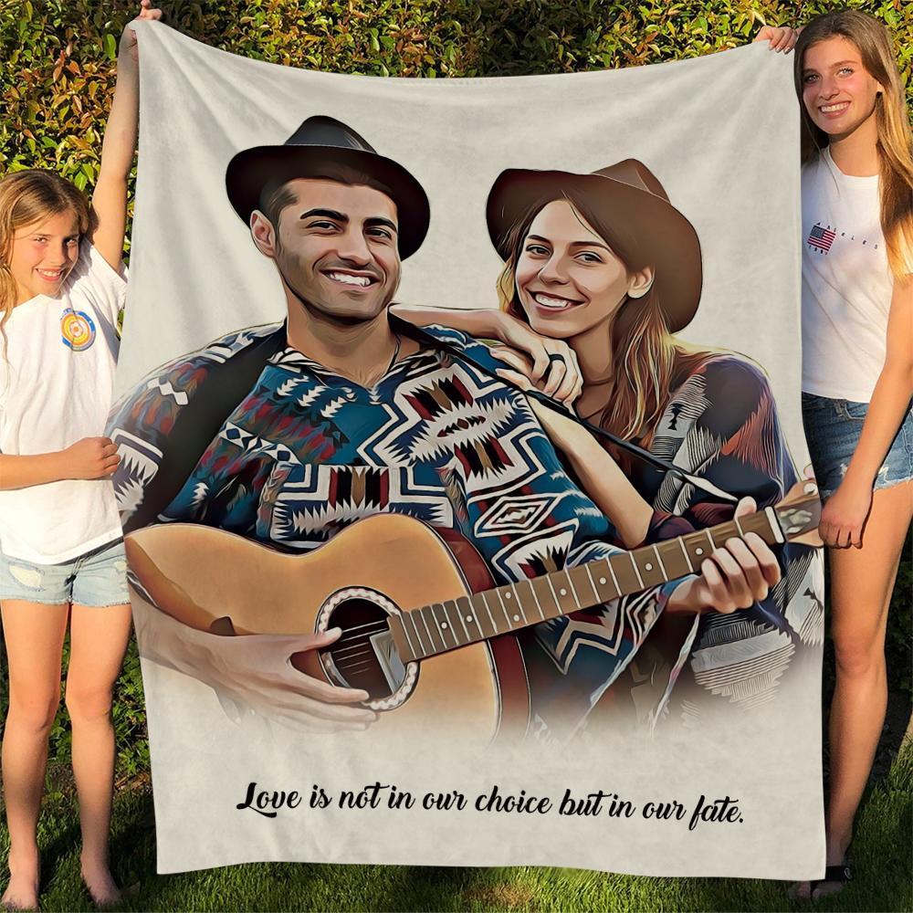 Custom Blanket For Adults or Pets Memorial Gift