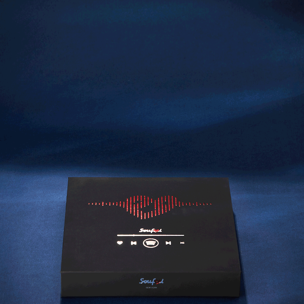 Soufeel Gift Box for Spotify Plaque and Keychain
