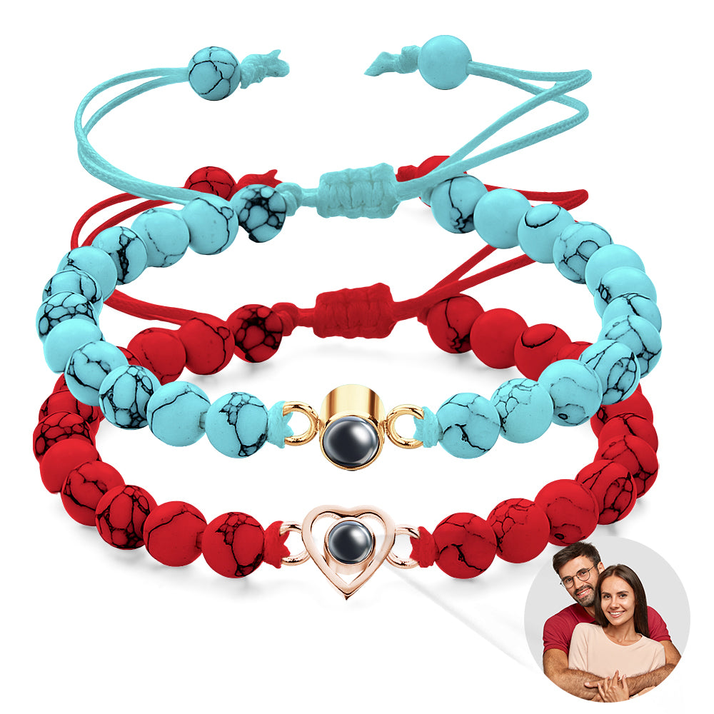 Custom Projection Bracelet Unique Romantic Couple Gift