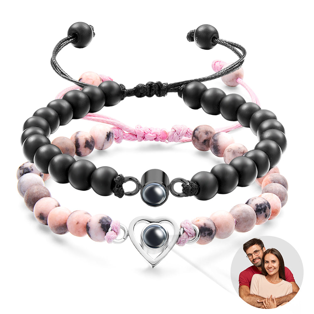 Custom Projection Bracelet Unique Romantic Couple Gift