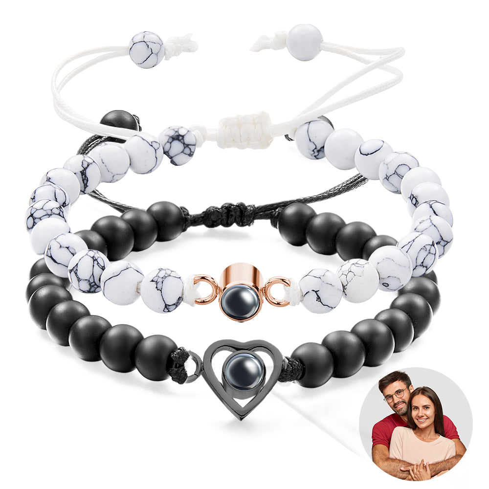Custom Projection Bracelet Unique Romantic Couple Gift