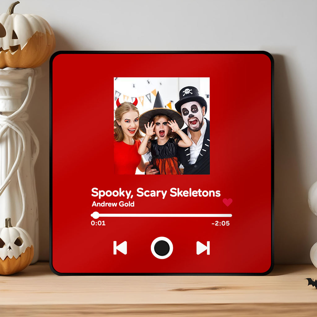 Customized Album Fridge Magnet Personalized Music Fridge Magnet Halloween Gifts Family Gifts