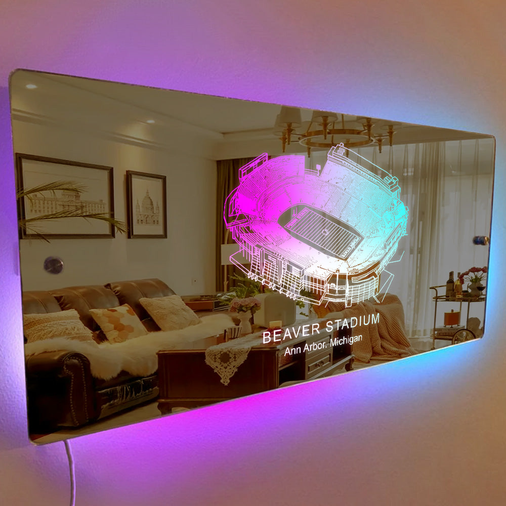 Football Stadium Mirror Light Gifts for Sports Lovers