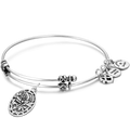 Carnation for Mom Charm Bangle