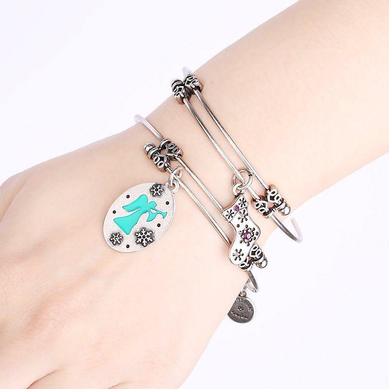 Blessings of Angel Charm Bangle