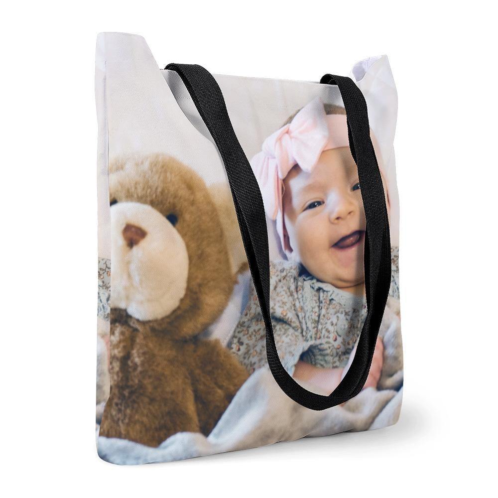 Custom Photo Shopping Bag Cute Baby