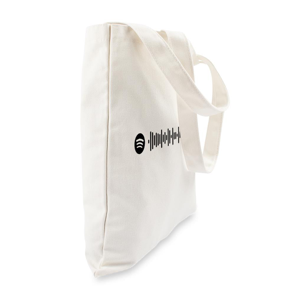 Scannable Custom Spotify Code Bag, Handbag For Girls