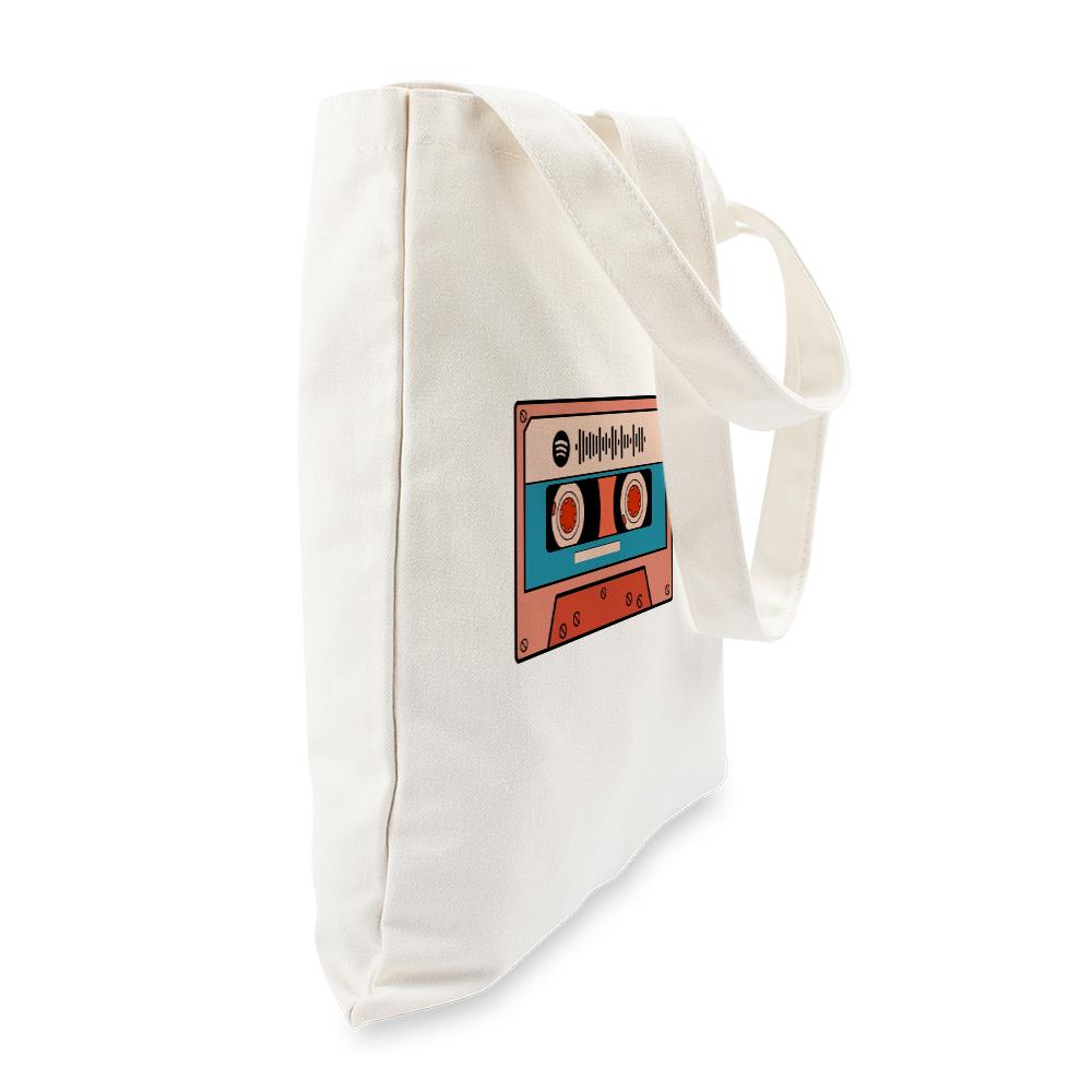Custom Unisex Spotify Code Tape Bags