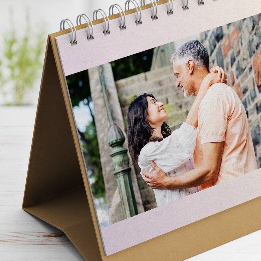 Custom Calendar 2023 Desk Calendar Gifts for Couple