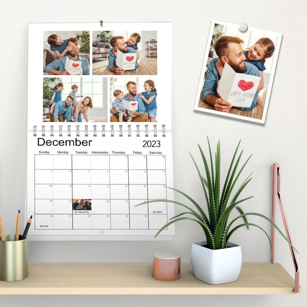 Personalised Calendar 2023 Wall Calendar Home Decor Gift