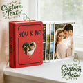 Custom Photo Album with 3D Printing Photo Books with Custom Covers and Spines Expandable Design