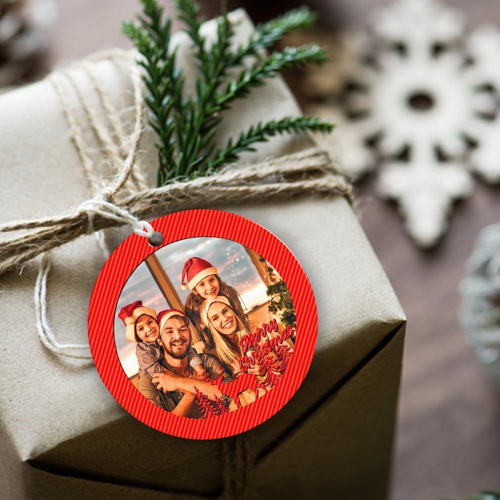 Custom Ornaments, Photo Ornaments Christmas Tree Christmas Gifts for Family