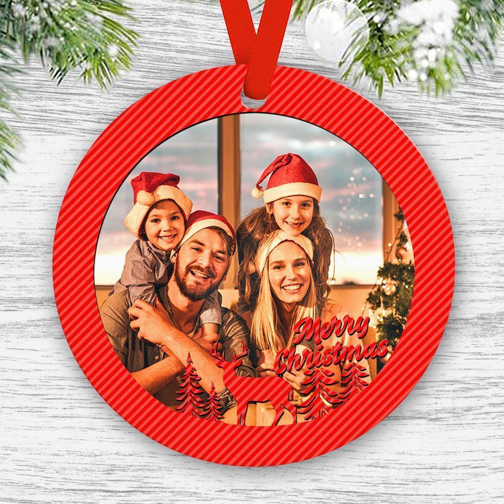 Custom Ornaments, Photo Ornaments Christmas Tree Christmas Gifts for Family