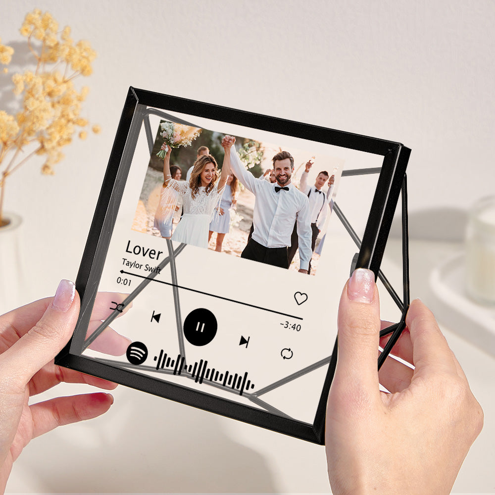 Custom Photo Spotify Acrylic Photo Frame Personalized Picture Gift