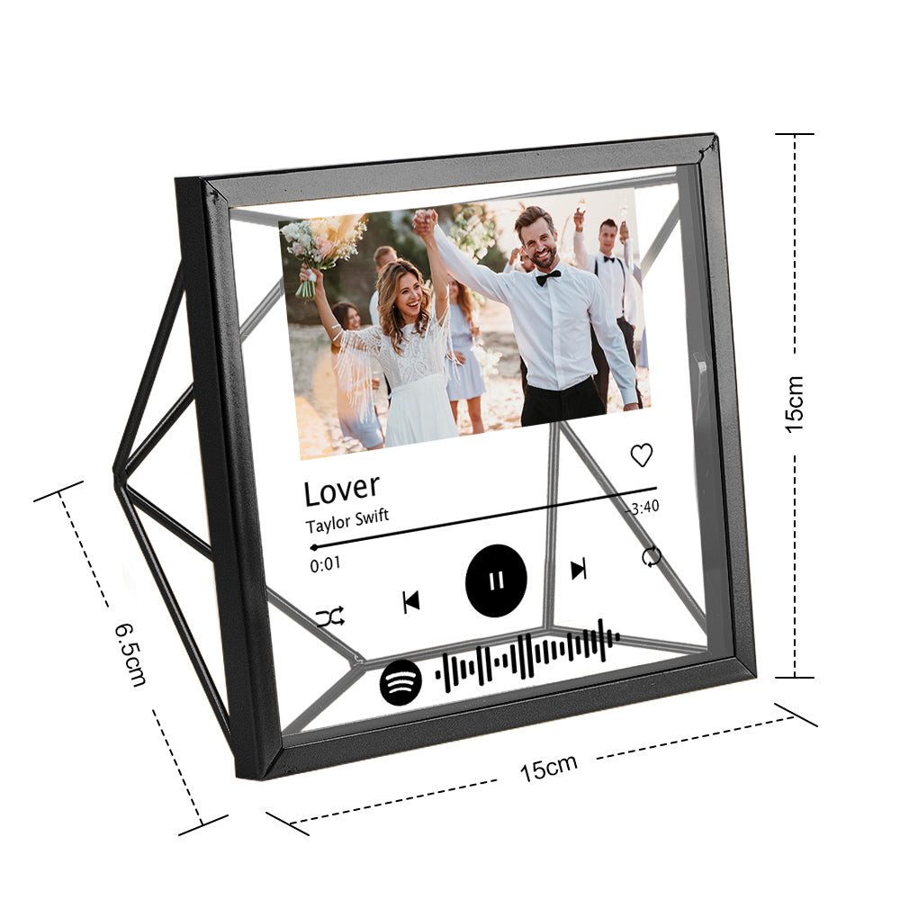 Custom Photo Spotify Acrylic Photo Frame Personalized Picture Gift