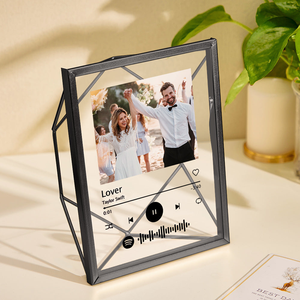 Custom Photo Spotify Acrylic Photo Frame Personalized Picture Gift