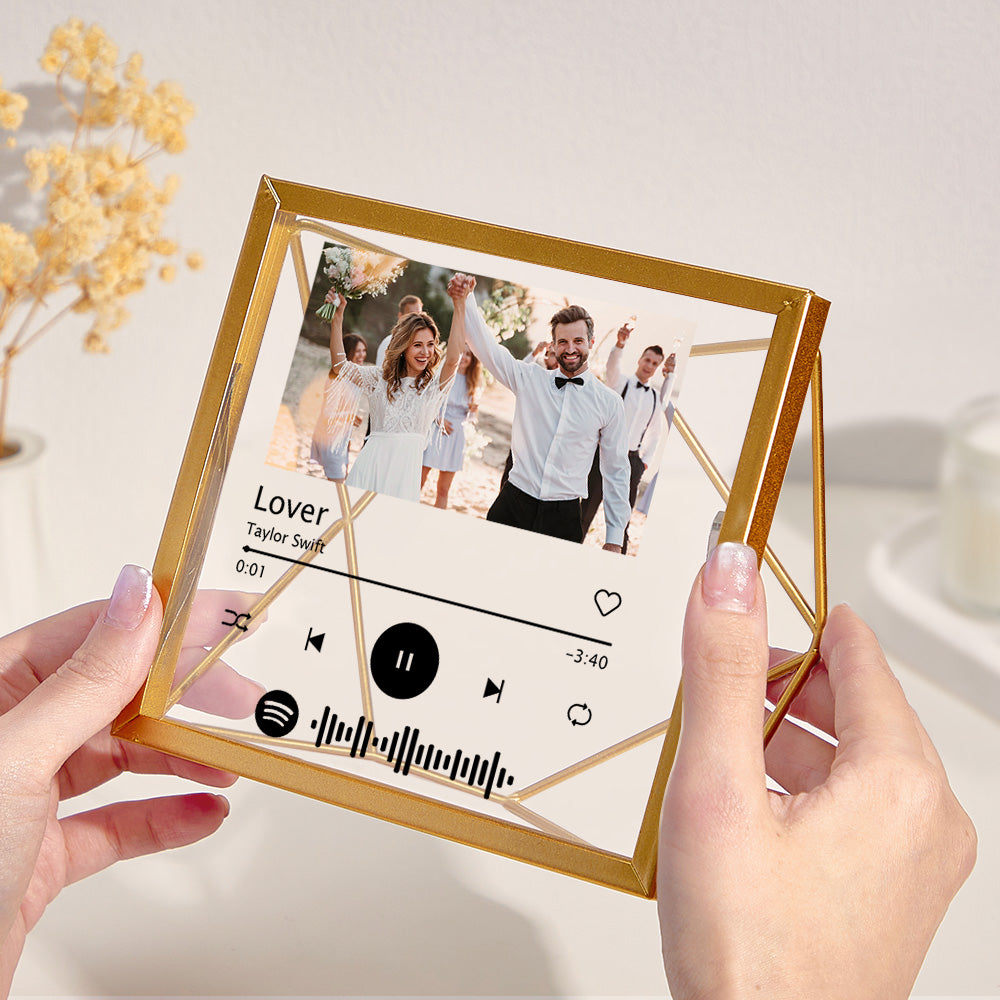 Custom Photo Spotify Acrylic Photo Frame Personalized Picture Gift