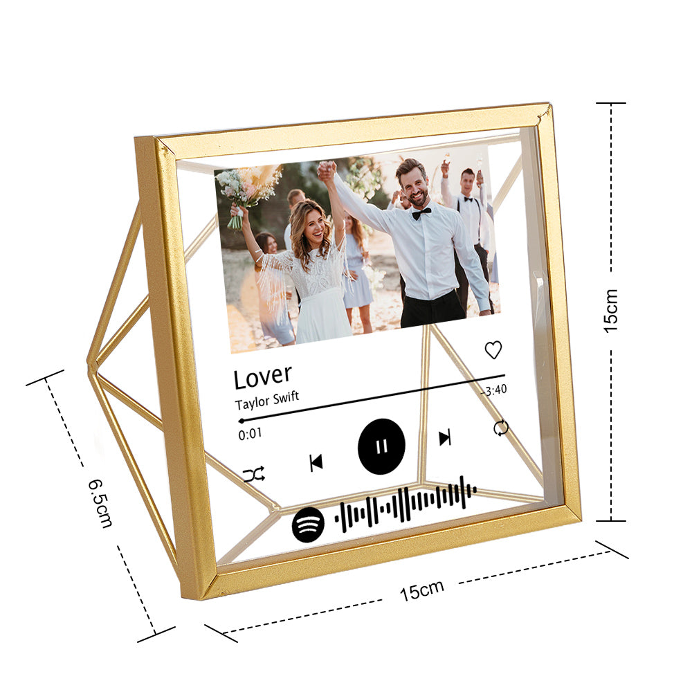 Custom Photo Spotify Acrylic Photo Frame Personalized Picture Gift