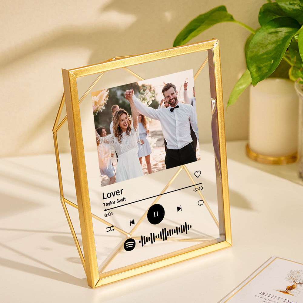 Custom Photo Spotify Acrylic Photo Frame Personalized Picture Gift