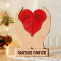 Custom Names Wooden Heart Family Puzzle Home Decor Mother's Day Gifts