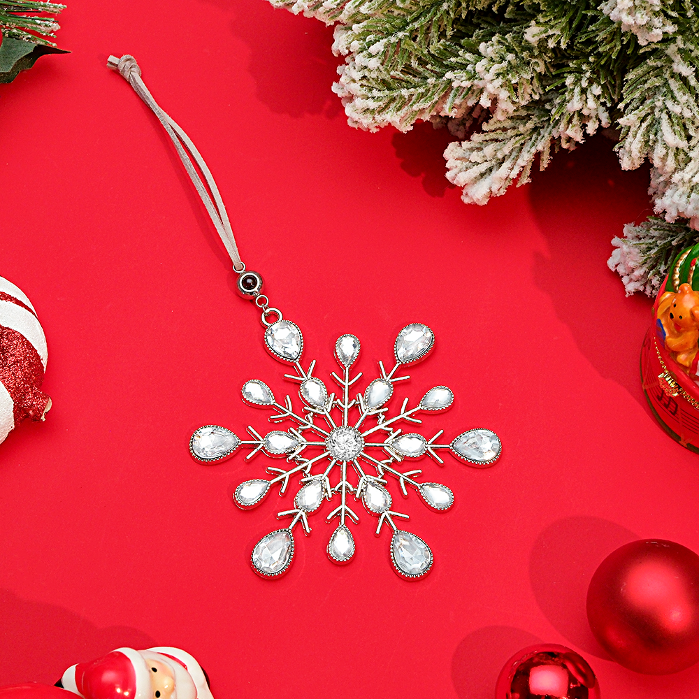 Personalized Photo Projection Ornaments Elk Ornament Christmas Tree Ornaments Christmas Gifts