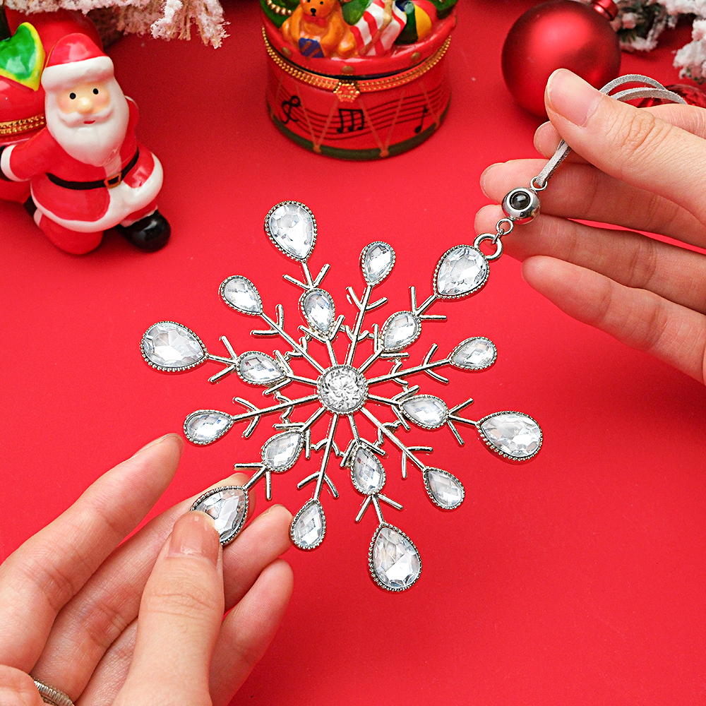 Personalized Photo Projection Ornaments Elk Ornament Christmas Tree Ornaments Christmas Gifts