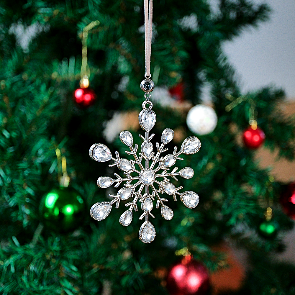 Personalized Photo Projection Ornaments Elk Ornament Christmas Tree Ornaments Christmas Gifts