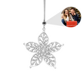 Personalized Photo Projection Ornaments Flowers Ornament Christmas Tree Ornaments Christmas Gifts