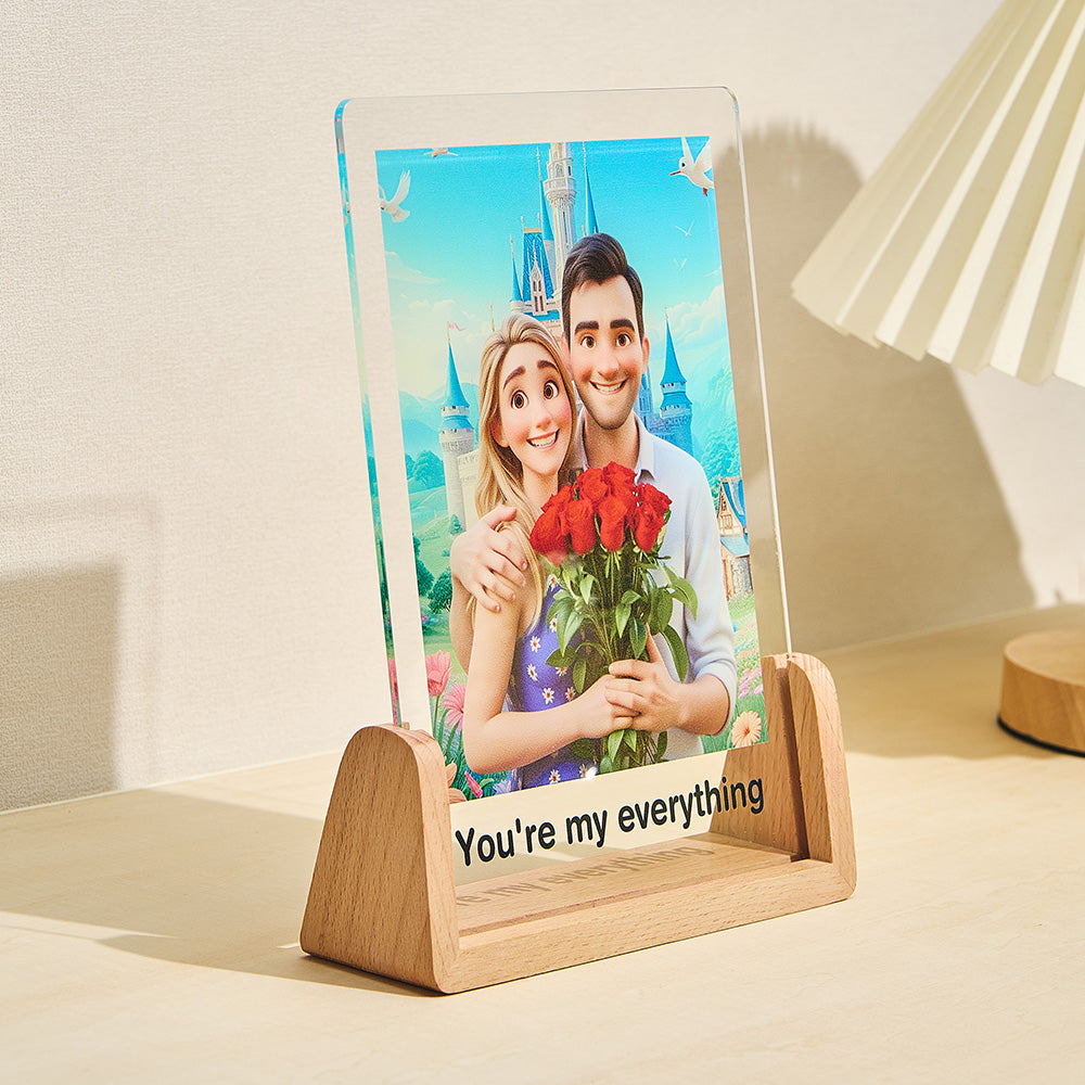 Custom Portrait Photos Cartoon Couple Portrait Cartoon Portrait Family Portrait Valentine's Day Gifts