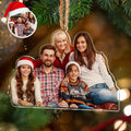 Family Photo Customized Ornament Family Forever - Personalized Photo Ornament - Christmas Gift For Family Members