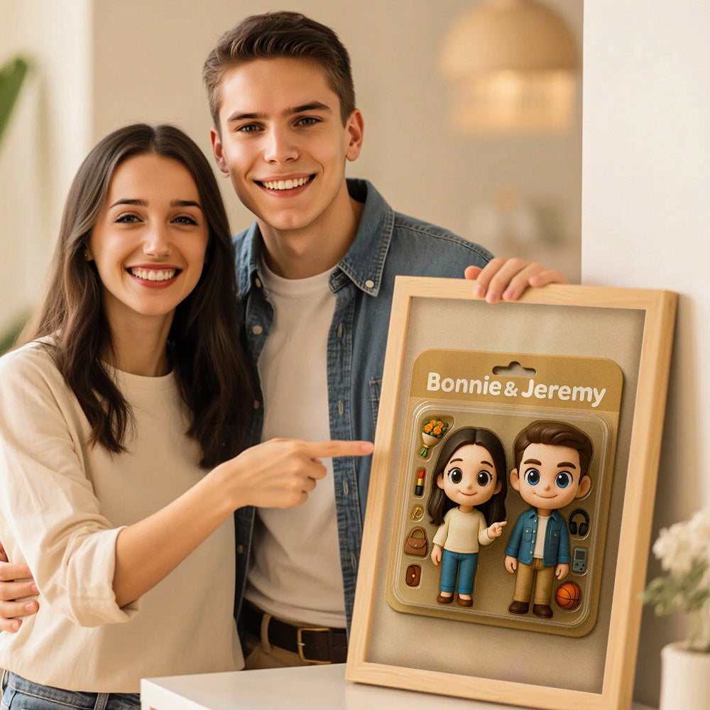 Fully Body Custom Action Figure Portraits | Personalized Toy Box Art | Custom Photo Frame Decorations | The Greatest Man