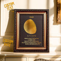 Custom Moon Phase Frame With Birth Date Ideal Gift for Dad Father's Day Gifts