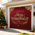 Christmas Garage Door Covers Custom Holiday Door Curtain, Festive Outdoor Decoration, Hanging Garage Cover