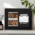 Custom Calendar Frame Personalized Photo Frame Anniversary Gifts for Couple