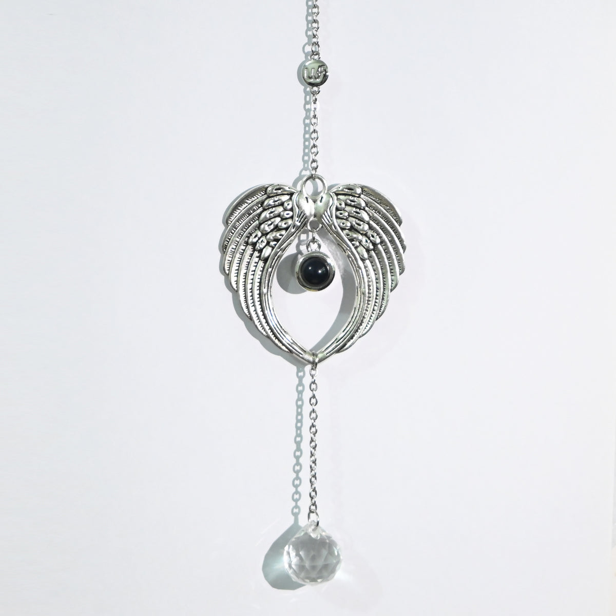 Personalized Angel Photo Sun Catcher Projection Car Ornaments Memorial Gift