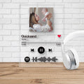 Scannable Custom Spotify Plaques Acrylic Music Plaque Mother's Day Gift 4.7in*6.3in (12*16cm)