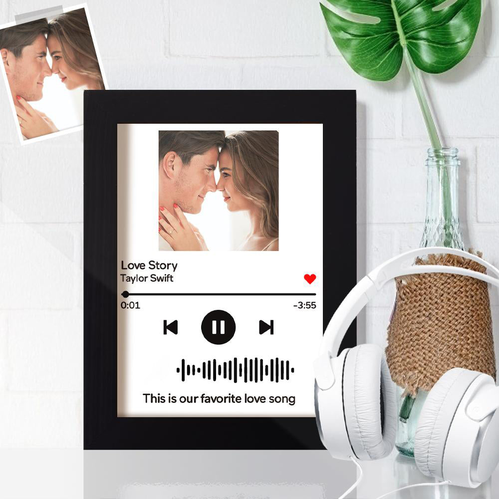 Music Frame - Custom Music Code Music Frame (7"&10")