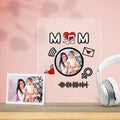 Scannable Music Code Acrylic Music Plaque Love Gifts for Mom