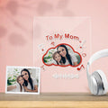 To My Mom Gift-Scannable Music Code Acrylic Music Plaque Creative Gift