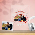 To My Dad Gift-Scannable Music Code Acrylic Music Plaque Creative Gift