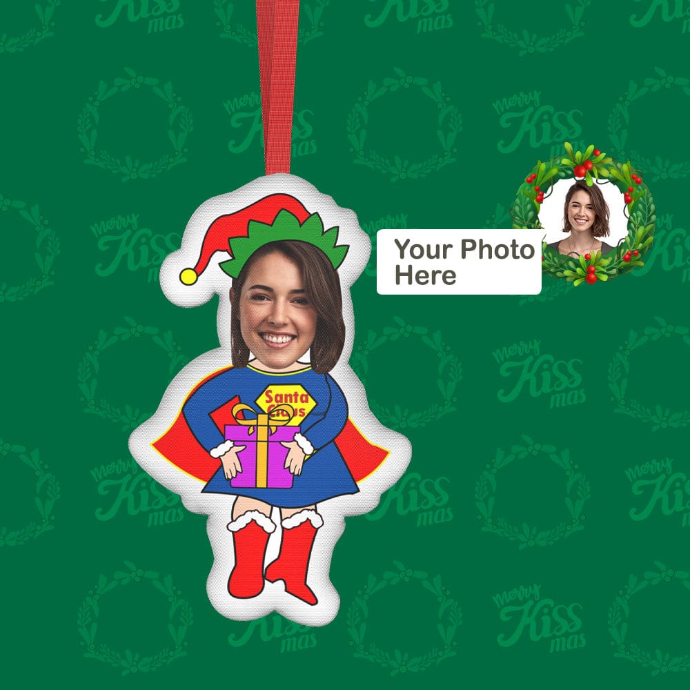 Xmas Suprise Gifts Christmas MiniMe Hanging Decorations Blind Box Custom Face Christmas Hanging Ornaments