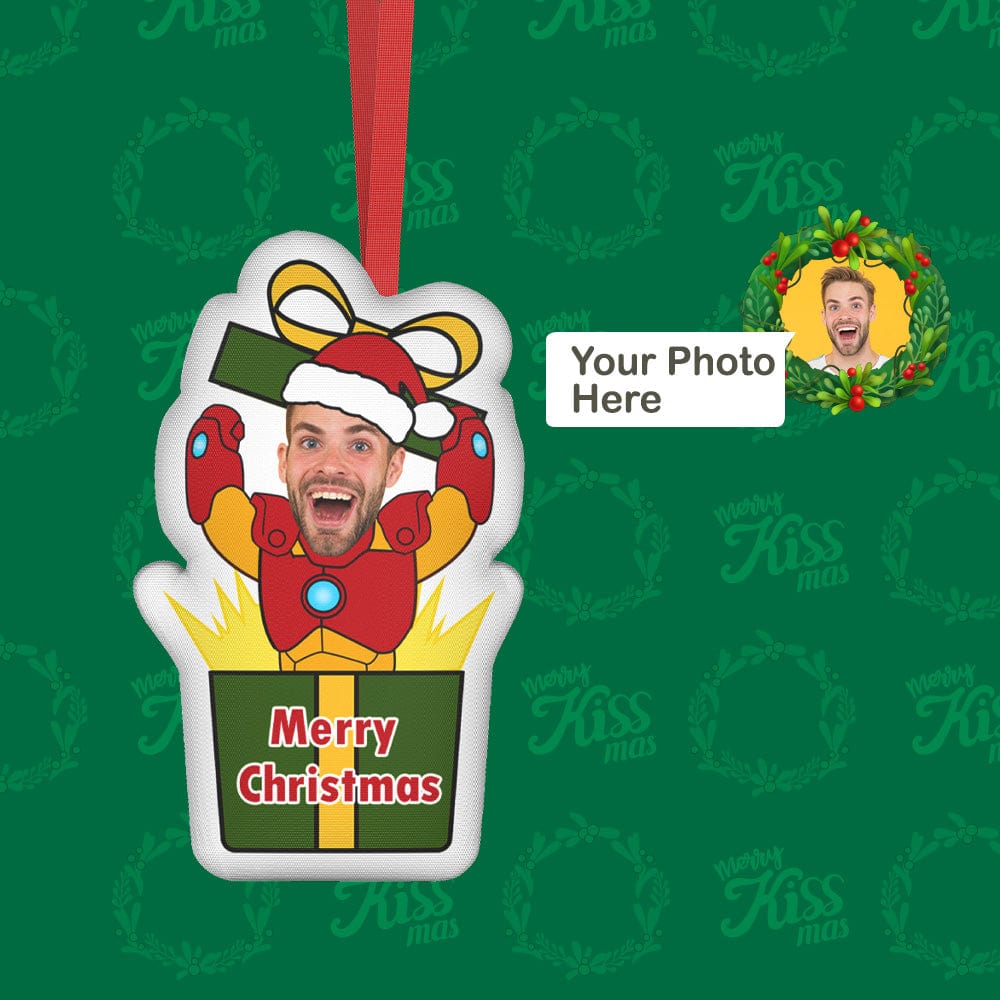Xmas Suprise Gifts Christmas MiniMe Hanging Decorations Blind Box Custom Face Christmas Hanging Ornaments