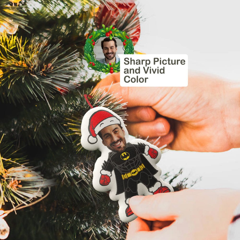 Xmas Suprise Gifts Christmas MiniMe Hanging Decorations Blind Box Custom Face Christmas Hanging Ornaments