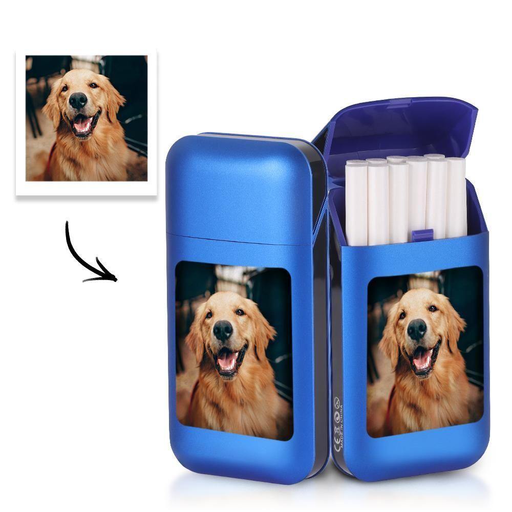 Personalized Cigarette Case with Engraved Custom Cigarettes Holder for Dad's Gifts