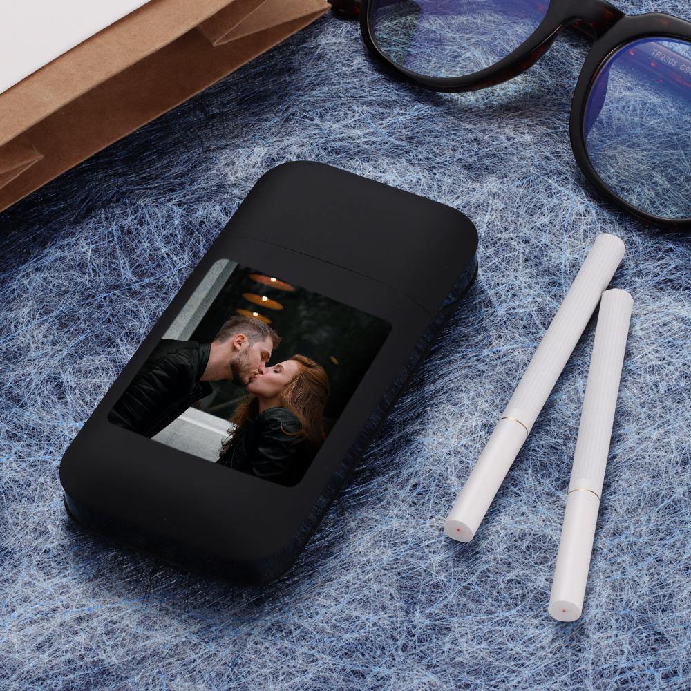 Cigarette Case with Engraved Custom Cigarettes Holder Memorial Gifts