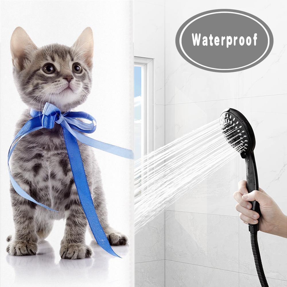 Custom Photo Shower Curtain Waterproof Shower Curtain Cute Pet 140*183cm